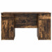 Birou cu sertar Stejar afumat 140 x 49 x 76 cm Lemn compozit - WALTI WALTI