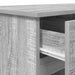 Birou cu sertar sonoma gri 140 x 49 x 76 cm Lemn compozit - WALTI WALTI