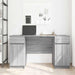 Birou cu sertar sonoma gri 140 x 49 x 76 cm Lemn compozit - WALTI WALTI
