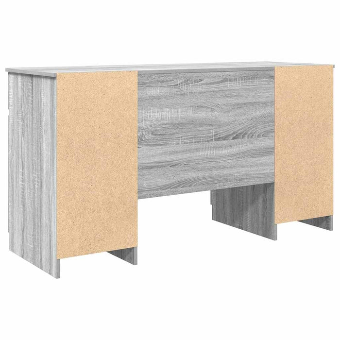 Birou cu sertar sonoma gri 140 x 49 x 76 cm Lemn compozit - WALTI WALTI