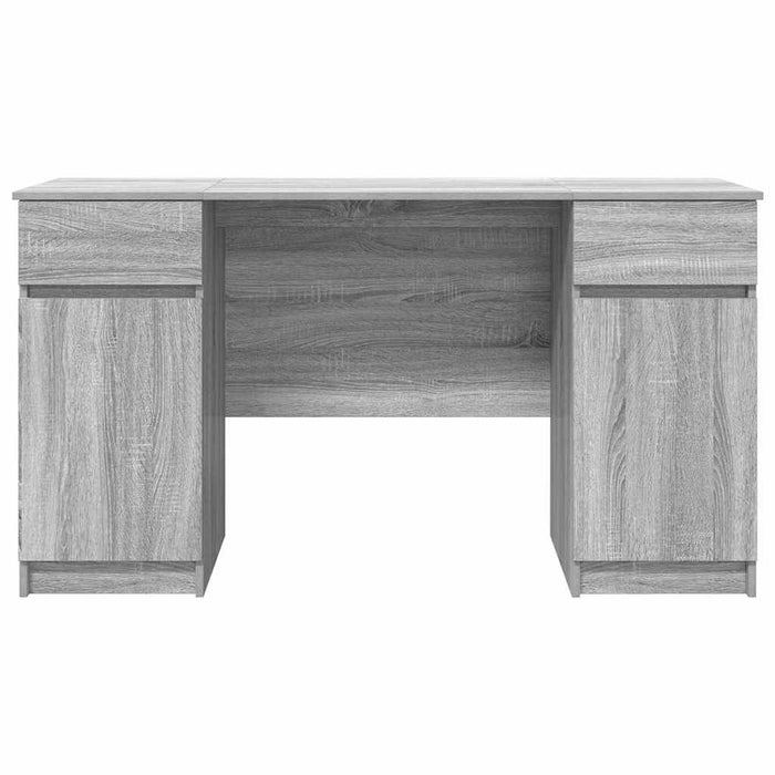 Birou cu sertar sonoma gri 140 x 49 x 76 cm Lemn compozit - WALTI WALTI