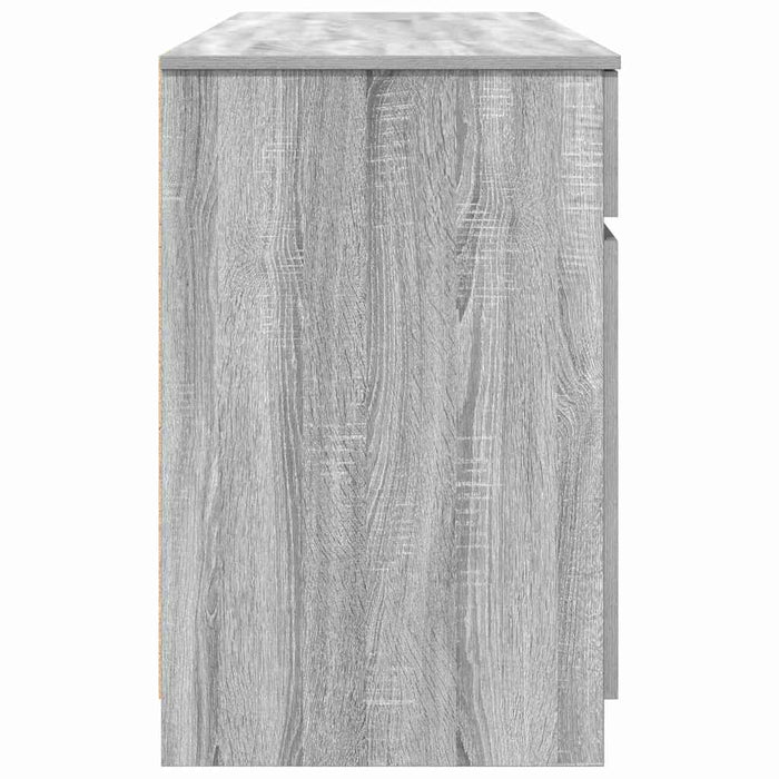 Birou cu sertar sonoma gri 140 x 49 x 76 cm Lemn compozit - WALTI WALTI
