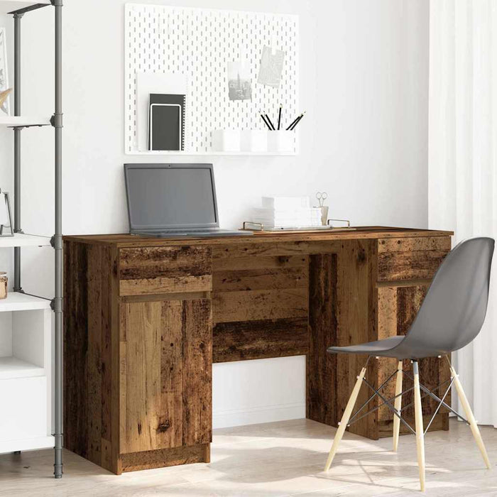 Birou cu sertar Lemn vechi 140 x 49 x 76 cm Lemn compozit - WALTI WALTI