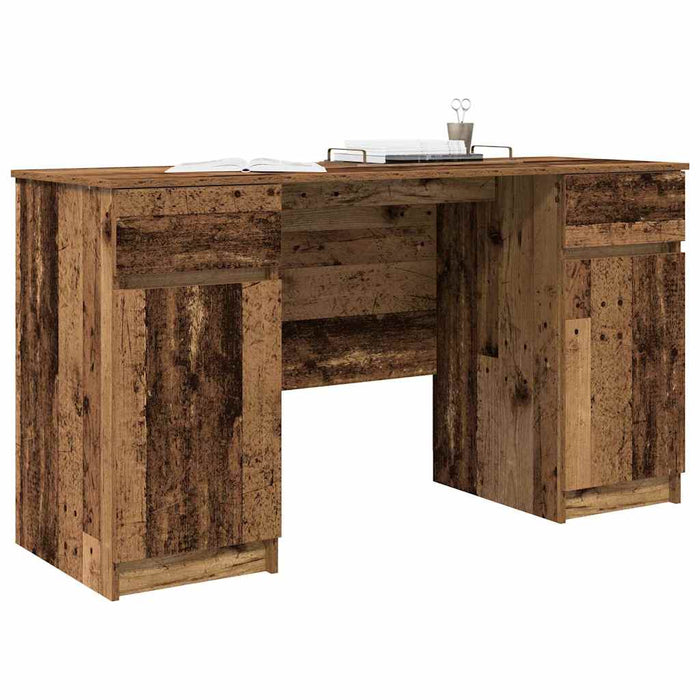 Birou cu sertar Lemn vechi 140 x 49 x 76 cm Lemn compozit - WALTI WALTI