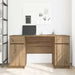Birou cu sertar stejar artizanal 140 x 49 x 76 cm Lemn compozit - WALTI WALTI