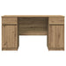 Birou cu sertar stejar artizanal 140 x 49 x 76 cm Lemn compozit - WALTI WALTI