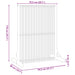 Ecran de intimitate Maro 79.5 x 50 x 110 cm - WALTI WALTI