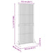 Ecran de confidențialitate pentru, interior/exterior, 180,5 cm - WALTI WALTI