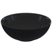 Lavoar negru lucios Ø28x10 cm ceramică - WALTI WALTI