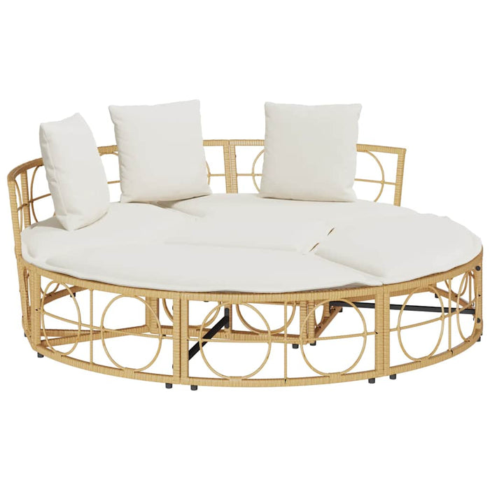Pat lounge pentru exterior fără baldachin Poly Rattan - WALTI WALTI