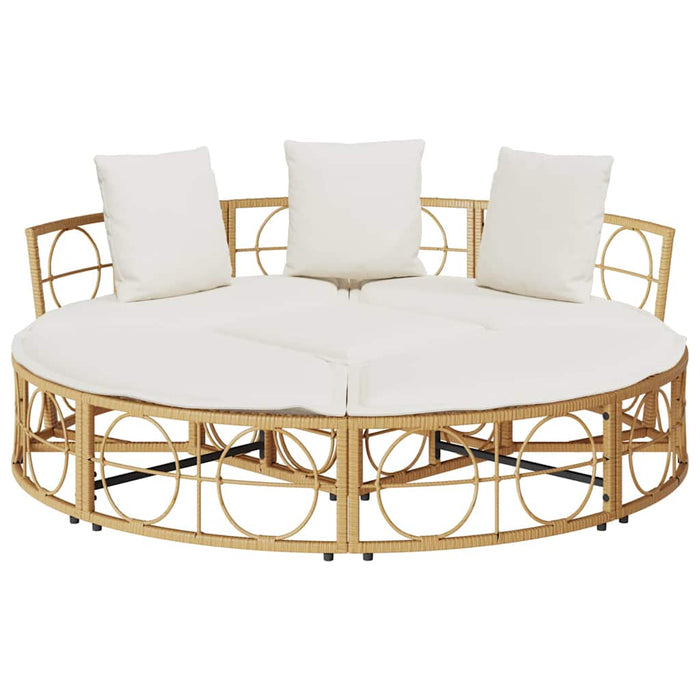 Pat lounge pentru exterior fără baldachin Poly Rattan - WALTI WALTI