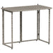 Masă de grădină pliabilă gri 90x51x75 cm Poly Ratan - WALTI WALTI