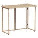 Masă pliabilă de grădină bej 90x51x75 cm Poly Ratan - WALTI WALTI