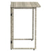 Masă pliabilă de grădină gri deschis 90x51x75 cm Poly Ratan - WALTI WALTI