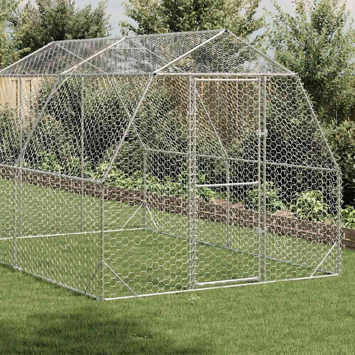 Pui de găină 2,5x4x2,25 m Oțel galvanizat - WALTI WALTI