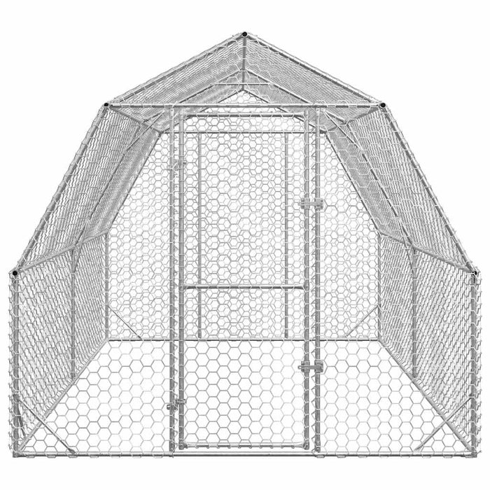 Pui de găină 2,5x4x2,25 m Oțel galvanizat - WALTI WALTI