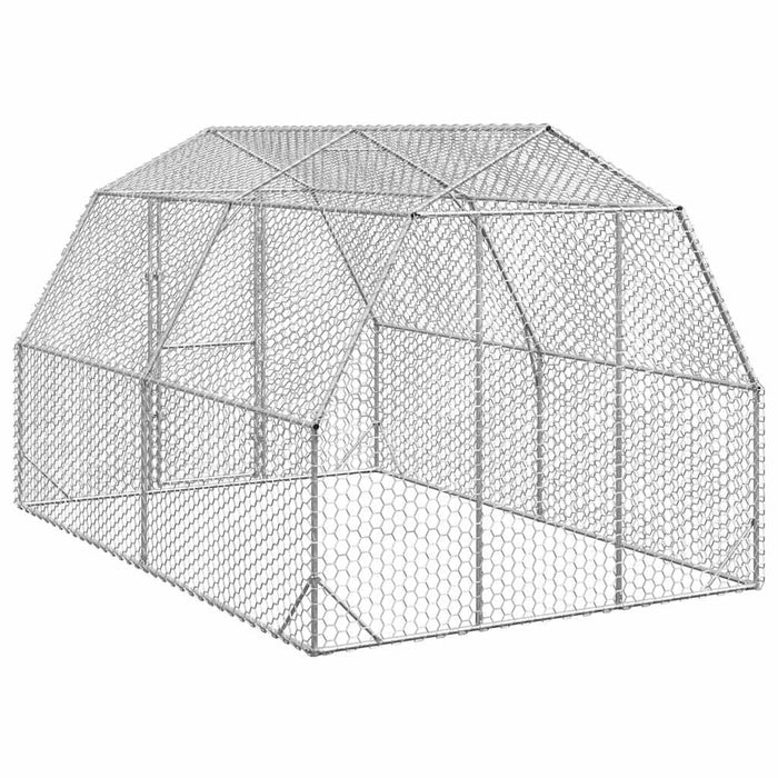 Pui de găină 2,5x4x2,25 m Oțel galvanizat - WALTI WALTI