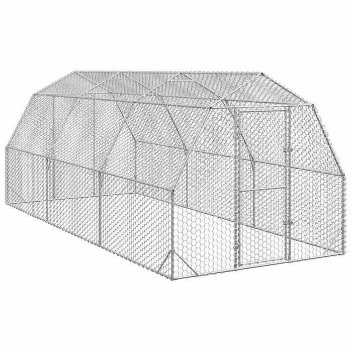 Pui de găină 2,5x6x2,25 m Oțel galvanizat - WALTI WALTI