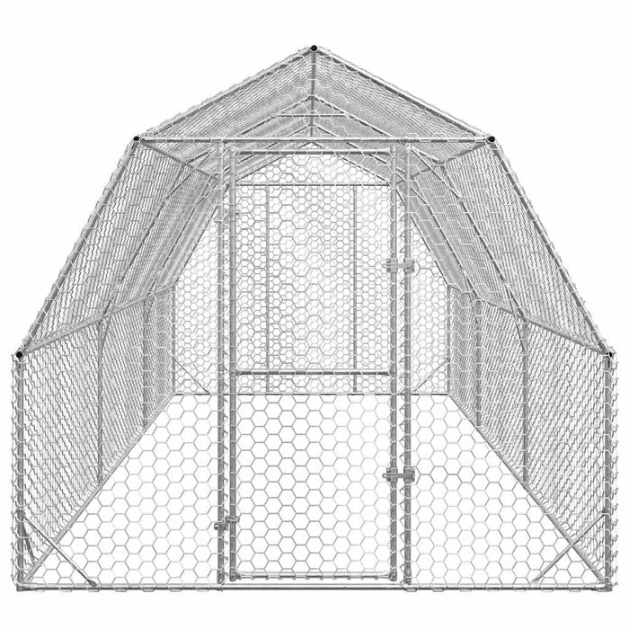 Pui de găină 2,5x6x2,25 m Oțel galvanizat - WALTI WALTI
