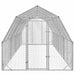 Pui de găină 2,5x8x2,25 m Oțel galvanizat - WALTI WALTI