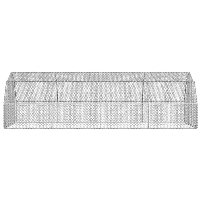 Pui de găină 2,5x8x2,25 m Oțel galvanizat - WALTI WALTI