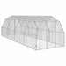 Pui de găină 2,5x8x2,25 m Oțel galvanizat - WALTI WALTI