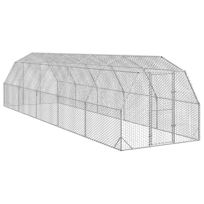 Pui de găină 2,5x10x2,25 m Oțel galvanizat - WALTI WALTI