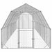 Pui de găină 2,5x10x2,25 m Oțel galvanizat - WALTI WALTI