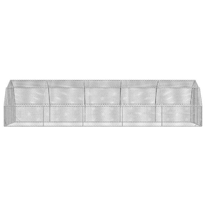 Pui de găină 2,5x10x2,25 m Oțel galvanizat - WALTI WALTI