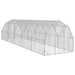 Pui de găină 2,5x10x2,25 m Oțel galvanizat - WALTI WALTI