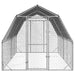 Pui de găină cu acoperiș 2,5x4x2,25 m oțel galvanizat - WALTI WALTI