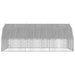 Pui de găină cu acoperiș 2,5x6x2,25 m oțel galvanizat - WALTI WALTI