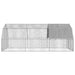 Pui de găină cu acoperiș 2,5x6x2,25 m oțel galvanizat - WALTI WALTI