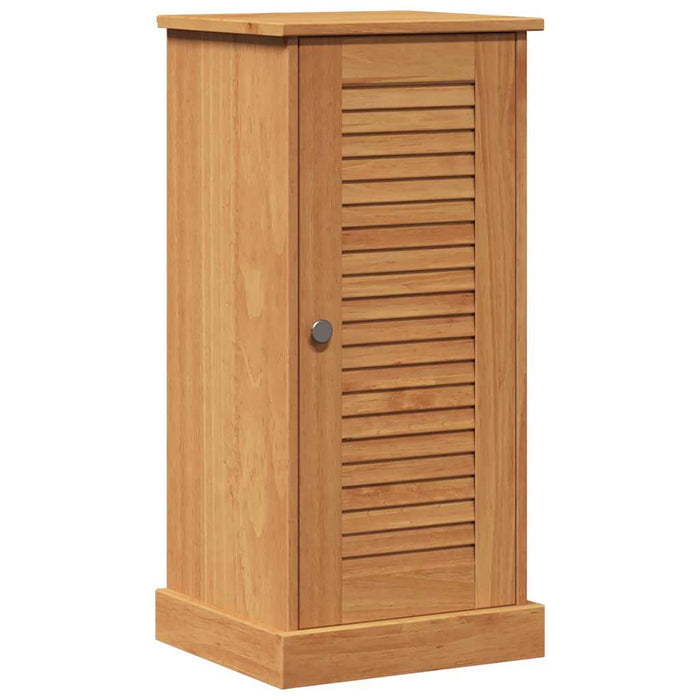 Set de mobilier pentru baie cu raft 2 pcs Marou și Marou miere - WALTI WALTI