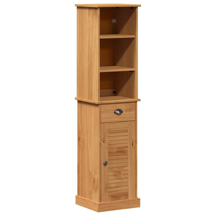 Set de mobilier pentru baie VIGO 2 buc. Maro și Maro Miere - WALTI WALTI