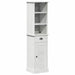 Set de mobilier pentru baie 2 pcs Maro și alb 37 x 34 x 150 cm - WALTI WALTI