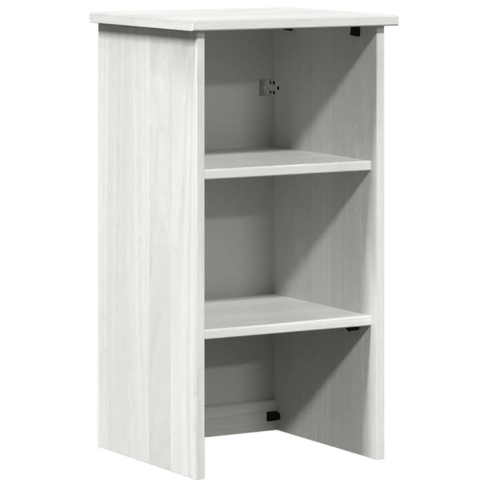 Set de mobilier pentru baie 2 pcs Maro și alb 37 x 34 x 150 cm - WALTI WALTI