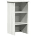 Set de mobilier pentru baie 2 pcs Maro și alb 37 x 34 x 150 cm - WALTI WALTI