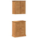 Set de mobilier pentru baie 2 pcs Maro 67.5 x 34 x 80 cm - WALTI WALTI