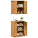 Set de mobilier pentru baie 2 pcs Maro 67.5 x 34 x 80 cm - WALTI WALTI
