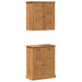 Set de mobilier pentru baie 2 pcs Maro 67.5 x 34 x 80 cm - WALTI WALTI
