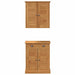 Set de mobilier pentru baie 2 pcs Maro 67.5 x 34 x 80 cm - WALTI WALTI