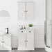 Set de mobilier pentru baie 2 pcs Maro 67.5 x 34 x 80 cm - WALTI WALTI
