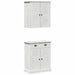 Set de mobilier pentru baie 2 pcs Maro 67.5 x 34 x 80 cm - WALTI WALTI