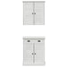Set de mobilier pentru baie 2 pcs Maro 67.5 x 34 x 80 cm - WALTI WALTI
