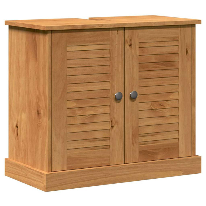 Set de mobilier pentru baie VIGO 3 buc. Maro miere WALTI