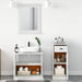 Set de mobilier pentru baie 3 pcs Maro 37 x 34 x 80 cm - WALTI WALTI