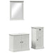 Set de mobilier pentru baie 3 pcs Maro 37 x 34 x 80 cm - WALTI WALTI