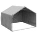 Canisa de exterior cu capac 2x2x1,5 m otel galvanizat - WALTI WALTI