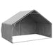 Canisa de exterior cu capac 3x2x1,9 m otel galvanizat - WALTI WALTI